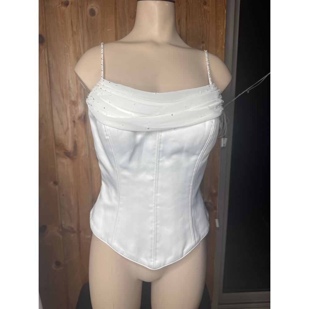 Lana Bisset Wedding Dress 2‑Pc Skirt & Corset Size 4 - Picture 3 of 12